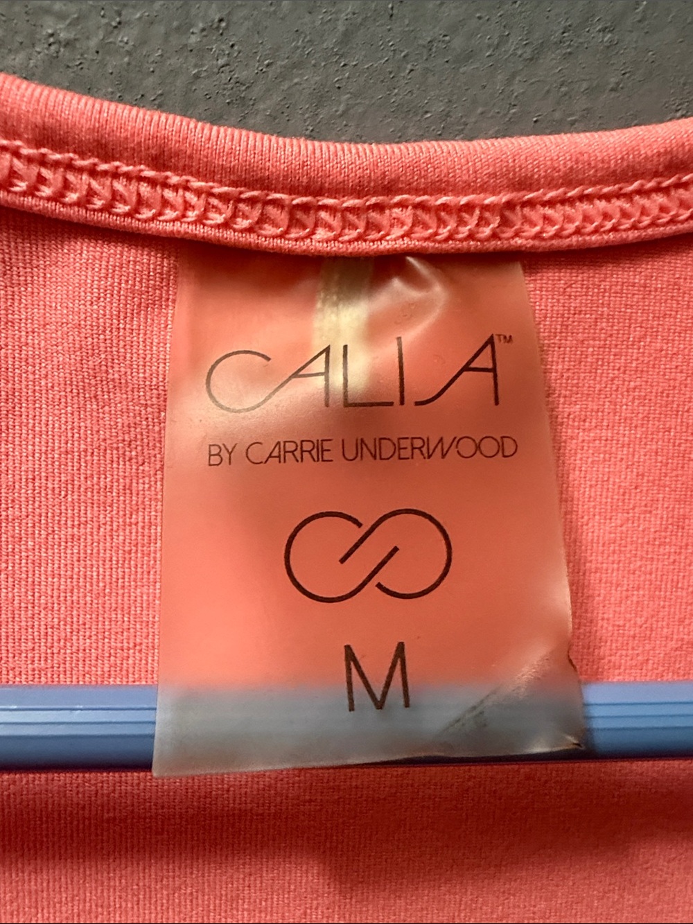CALIA by Carrie Underwood Coral Scoop Neck Tank Top - Picture 2 of 4